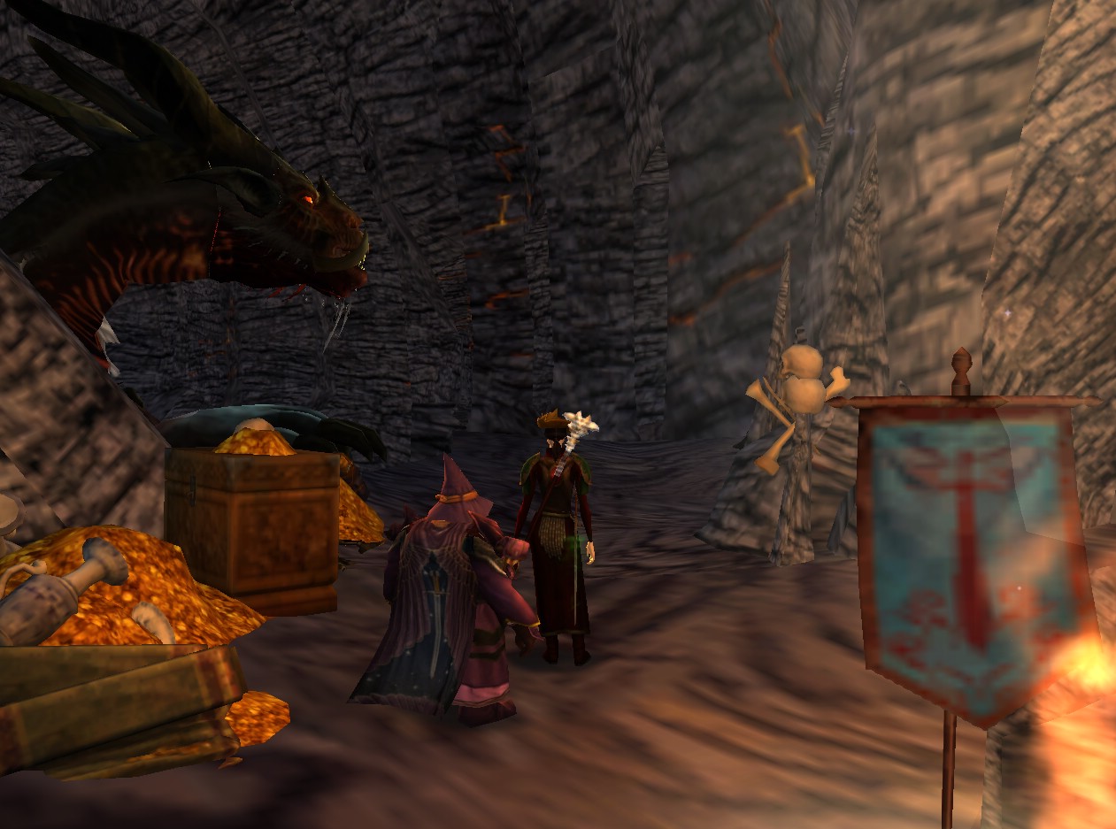 Draigoch concentrates, attempting to get his hat-trick of Angalmir kills in the tunnels. He...