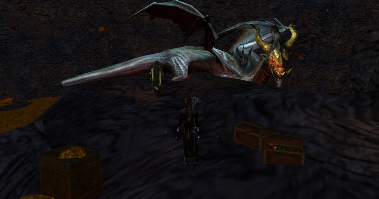 'There was no one behind me!' - Hahaha! Silly dragon! <img...