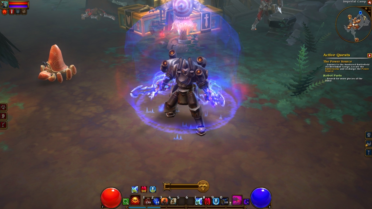 My Torchlight 2 character - Berserker Level 50 on Elite